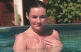 Martine McCutcheon Topless In The Pool