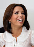 Eva Longoria at CW11 Morning Show